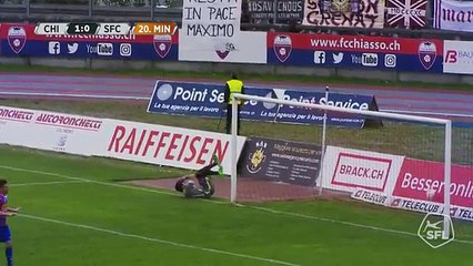 Chiasso 2:1 Servette (Switzerland. Challenge League. 15 April 2018)