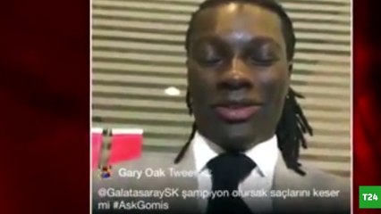 Bafetimbi Gomis: 20 gol atarsam saçlarımın yarısını keseceğim