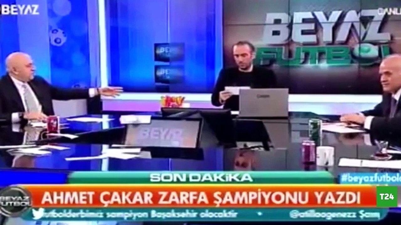 Ahmet Çakar, derbi maçı sonrası şampiyon olarak Başakşehir'i ilan etti