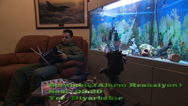 TSK, muharip uçakların 'alarm reaksiyon görev hazırlığı ve icrası' faaliyetlerine ilişkin video yayınladı