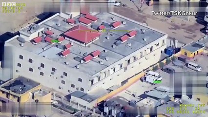 TSK, dün Afrin&#39;de vurulduğu iddia edilen hastanenin görüntülerini yayınladı