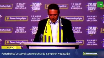 Ali Koç&#39;tan Ersun Yanal cevabı: Benim hayal ettiğim Fenerbahçe&#39;yi anlayamamışsınız