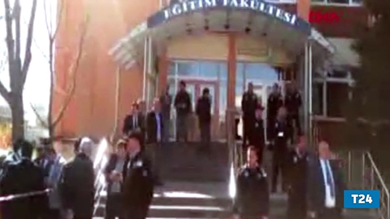 Osmangazi Üniversitesi'nde silahlı saldırı: Olay yerinden ilk görüntüler!