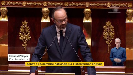 Frappes en Syrie : "Les renseignements rassemblés attestent de la réalité de cette attaque chimique et démontrent la responsabilité des forces armées syriennes", explique Edouard Philippe. "La ligne rouge a été franchie"