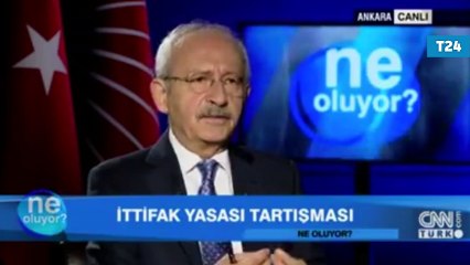 Kılıçdaroğlu&#39;dan ittifak açıklaması