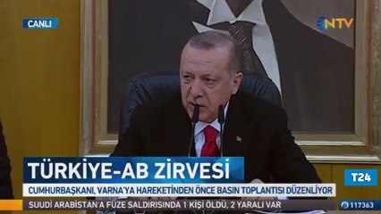 Cumhurbaşkanı Erdoğan: AB&#39;ye üyelik stratejik hedefimiz