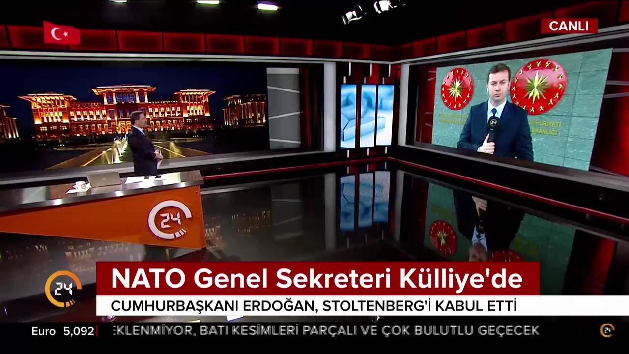 Erdoğan - Stoltenberg görüşmesi