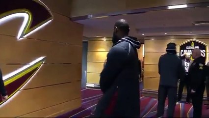 LeBron James, Cedi Osman&#39;ı maç öncesi &#39;oynattı&#39;