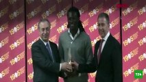 Galatasaray'da Yılın Sporcusu ödülü Bafetimbi Gomis'e verildi
