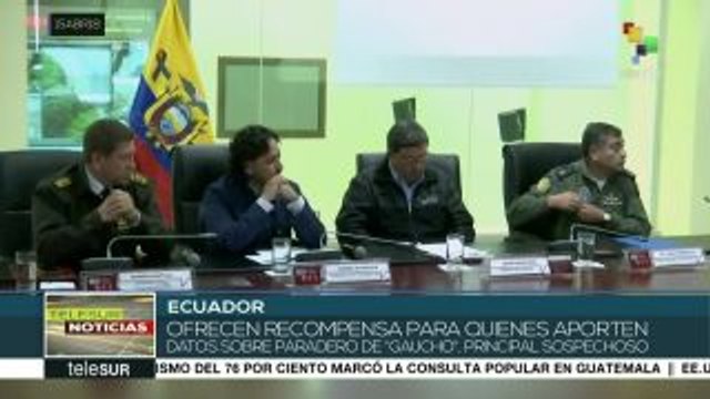Ecuador: Ofrecen recompensa por información sobre paradero de Gaucho