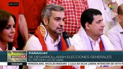 Fuerzas políticas paraguayas se alistan para las elecciones del 22-A