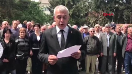 Sivas'ta CHP'den Ohal'in Kaldırılması İçin Oturma Eylemi