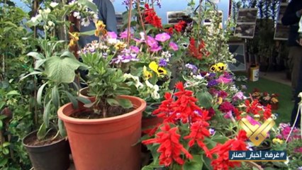 بلدية الغبيري تواصل استقبال الزائرين في معرض الزهور الاول في محلة بئر حسن