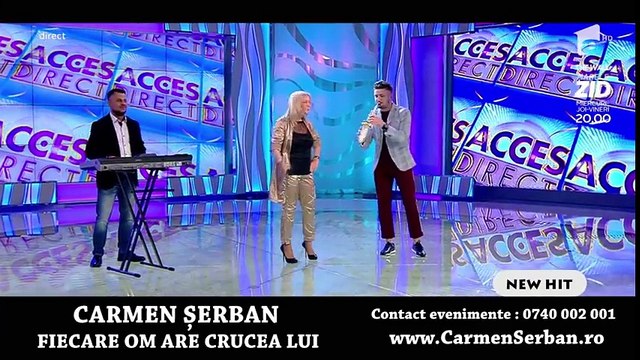 Carmen Serban ® și Mihail Titoiu - FIECARE OM ARE CRUCEA LUI - Contact_  0740.002.001 - NEW HIT 2017 - video Dailymotion