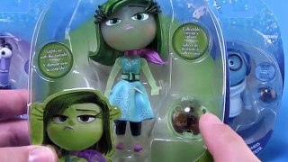 Disney Pixar Inside Out Emotions Action Figures Video Review