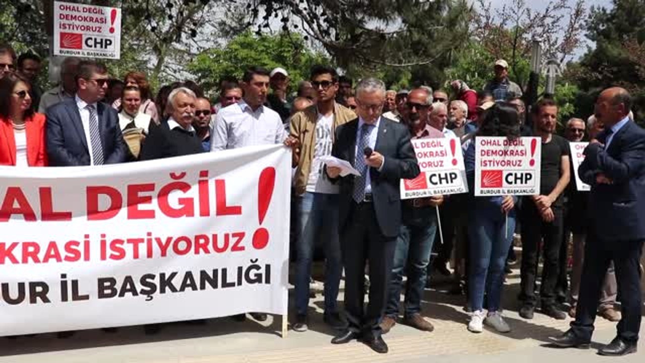 CHP'nin Oturma Eylemi