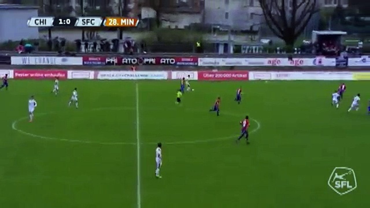 Chiasso 1:1 Servette (Switzerland. Challenge League. 15 April 2018)