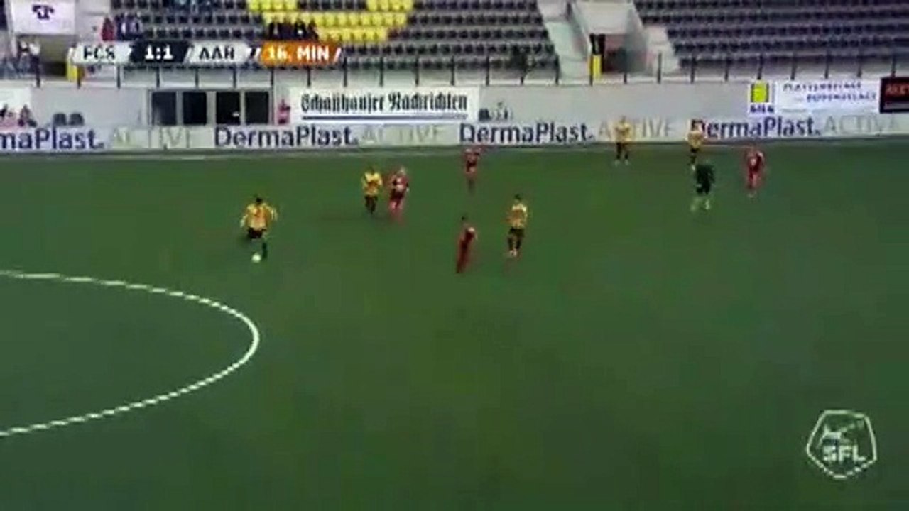 Schaffhausen 2:1 Aarau (Switzerland. Challenge League. 14 April 2018)