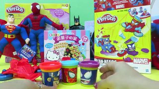 Play-Doh Can-Heads Marvel Featuring Spiderman, Venom And Captain America