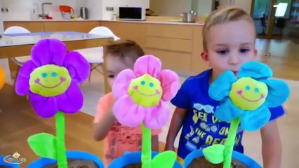 أطفال مضحك & أخضر اليد أغنية أغاني القوافي كلمات وتعلم الألوان للأطفال