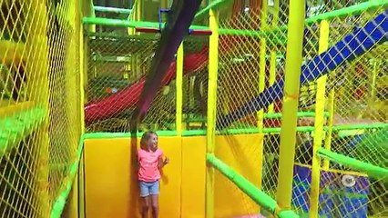 FUN play place for KIDS with slides and zip line!