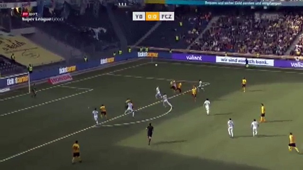 Young Boys 1:0 Zurich (Switzerland. Super League. 15 April 2018 )