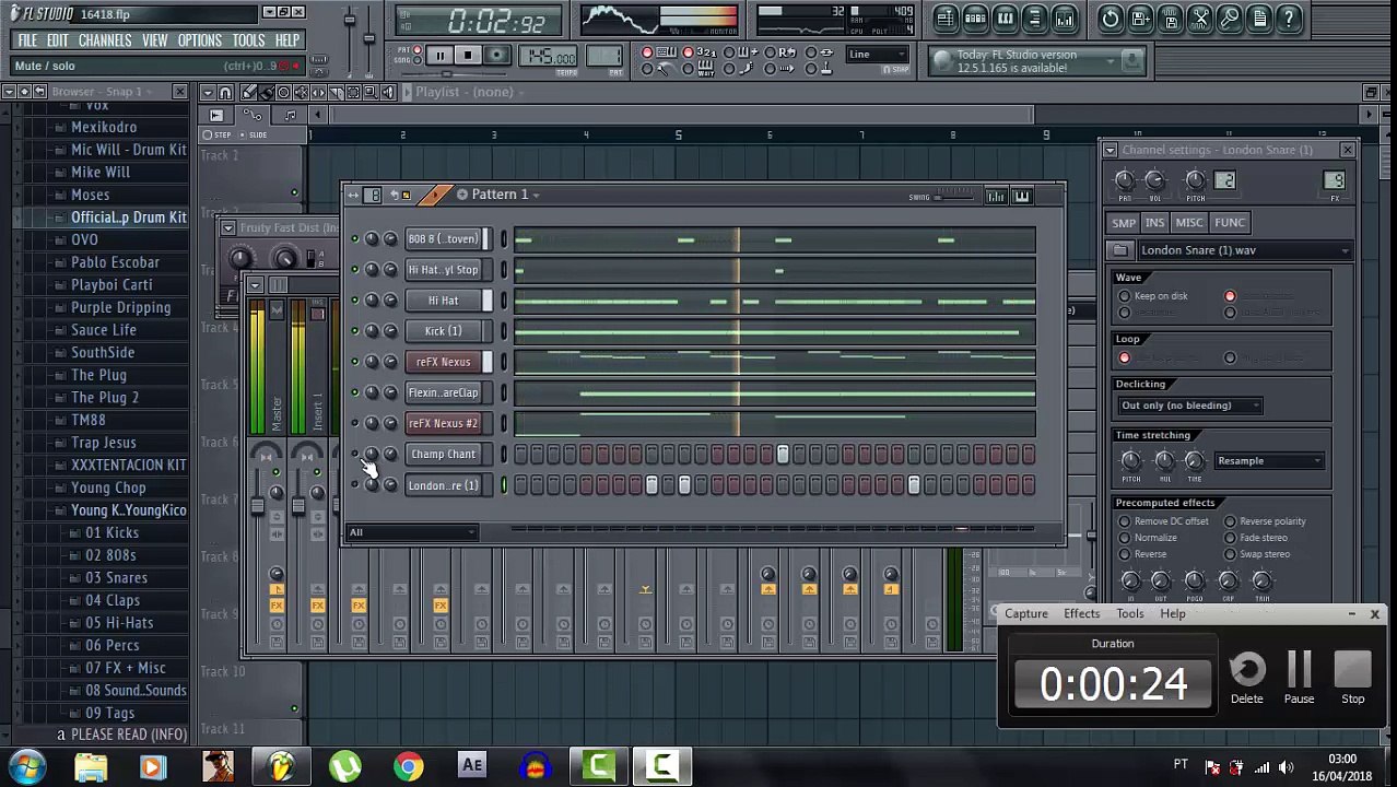Brincando no Fl Studio Prod By Leozinho Beats