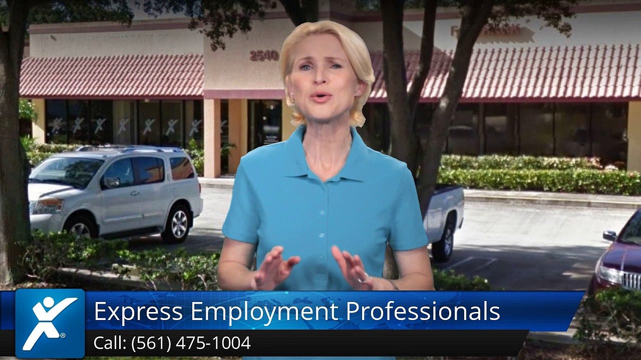 Express Employment Professionals of West Palm Beach, FL |Remarkable Five Star Review by David L.