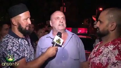 ahsen tv'nin kafa kesmeyle tehdit etmesi | ahsen TV threats to cut the head