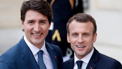 Justin Trudeau et Emmanuel Macron défendent le CETA