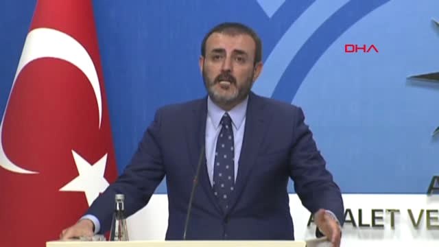 AK Parti Sözcüsü Mahir Ünal, Myk Toplantısı Sonrası Basın Toplantısı Düzenledi 2