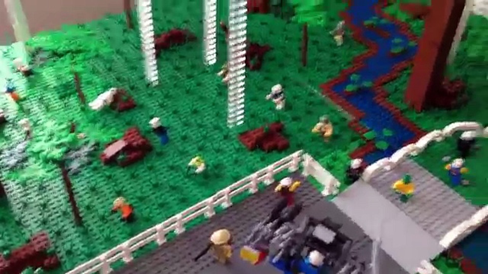 Badekar jernbane Reskyd Lego zombie apocalypse moc - video Dailymotion