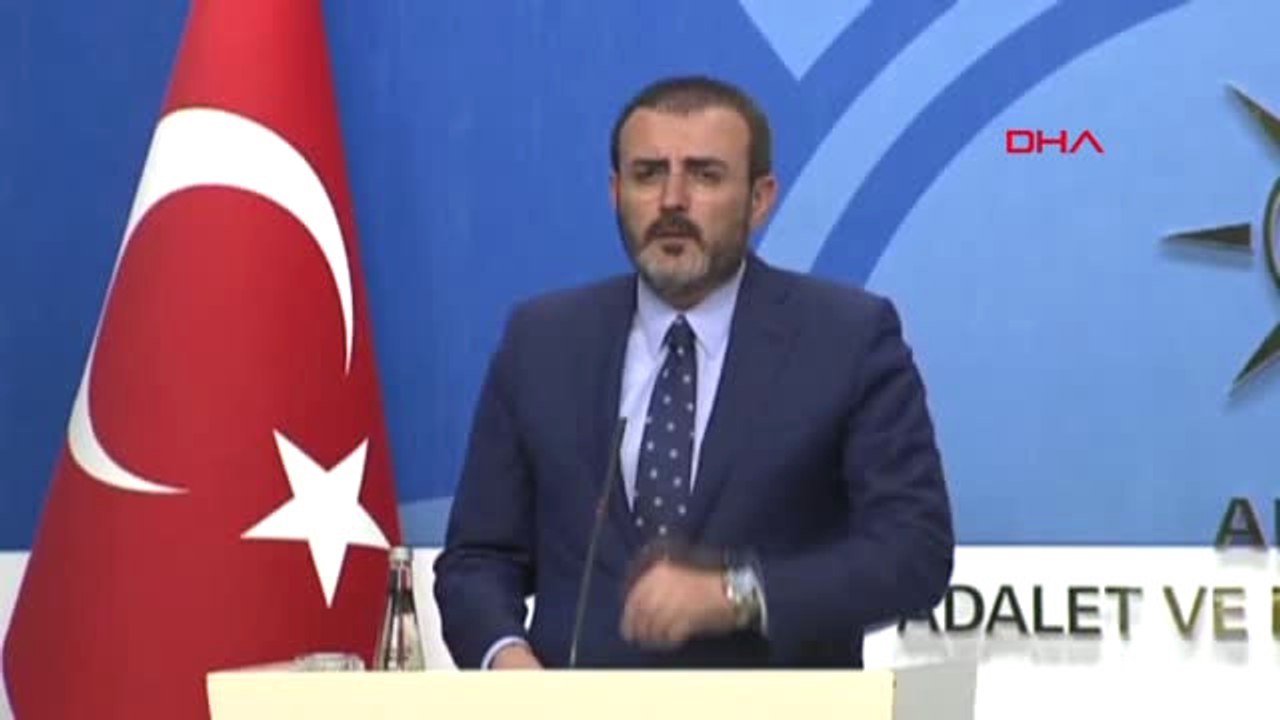 AK Parti Sözcüsü Mahir Ünal, Myk Toplantısı Sonrası Basın Toplantısı Düzenledi