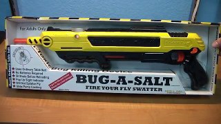 Review of the Bug-A-Salt, a bug killing weapon.