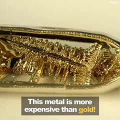 Ce métal est plus cher que l'or - Cesium