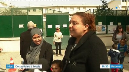 Nice : des policiers municipaux dans les écoles