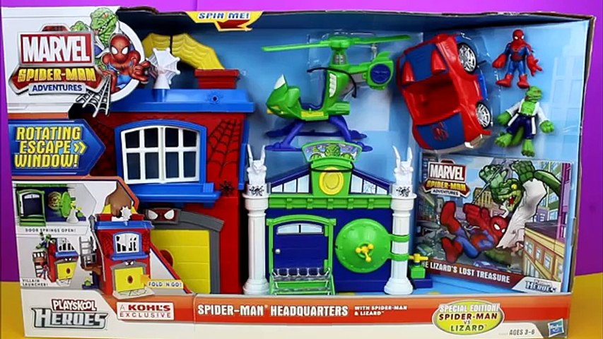 Spiderman best sale imaginext house