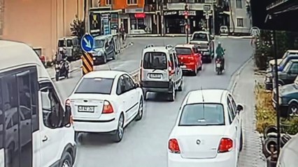 Kaza anı güvenlik kamerasında - MUĞLA