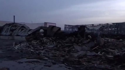 Fabrika Yangını 24 Saat Sonra Tamamen Söndürüldü