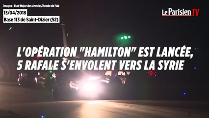 Frappes en Syrie : les images des Rafale engagés dans l'opération Hamilton