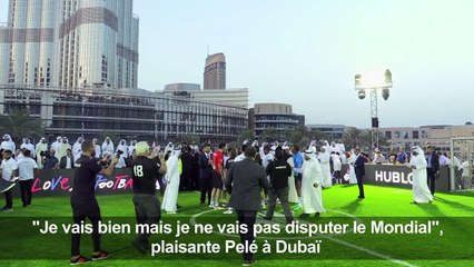 "Je vais bien mais je ne vais pas disputer le Mondial": Pelé