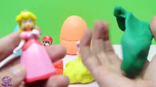 PLAY DOH SURPRISE EGGS Super Mario Minions MLP Toys Rev