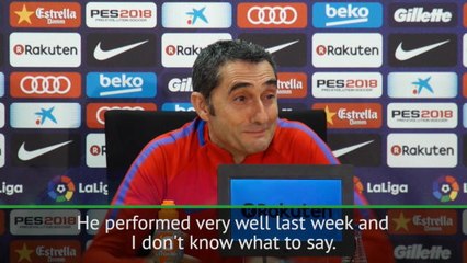 Messi could be rested for Celta game - Valverde