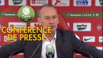 Conférence de presse Stade Brestois 29 - FC Lorient (3-0) : Jean-Marc FURLAN (BREST) - Mickaël LANDREAU (FCL) - 2017/2018
