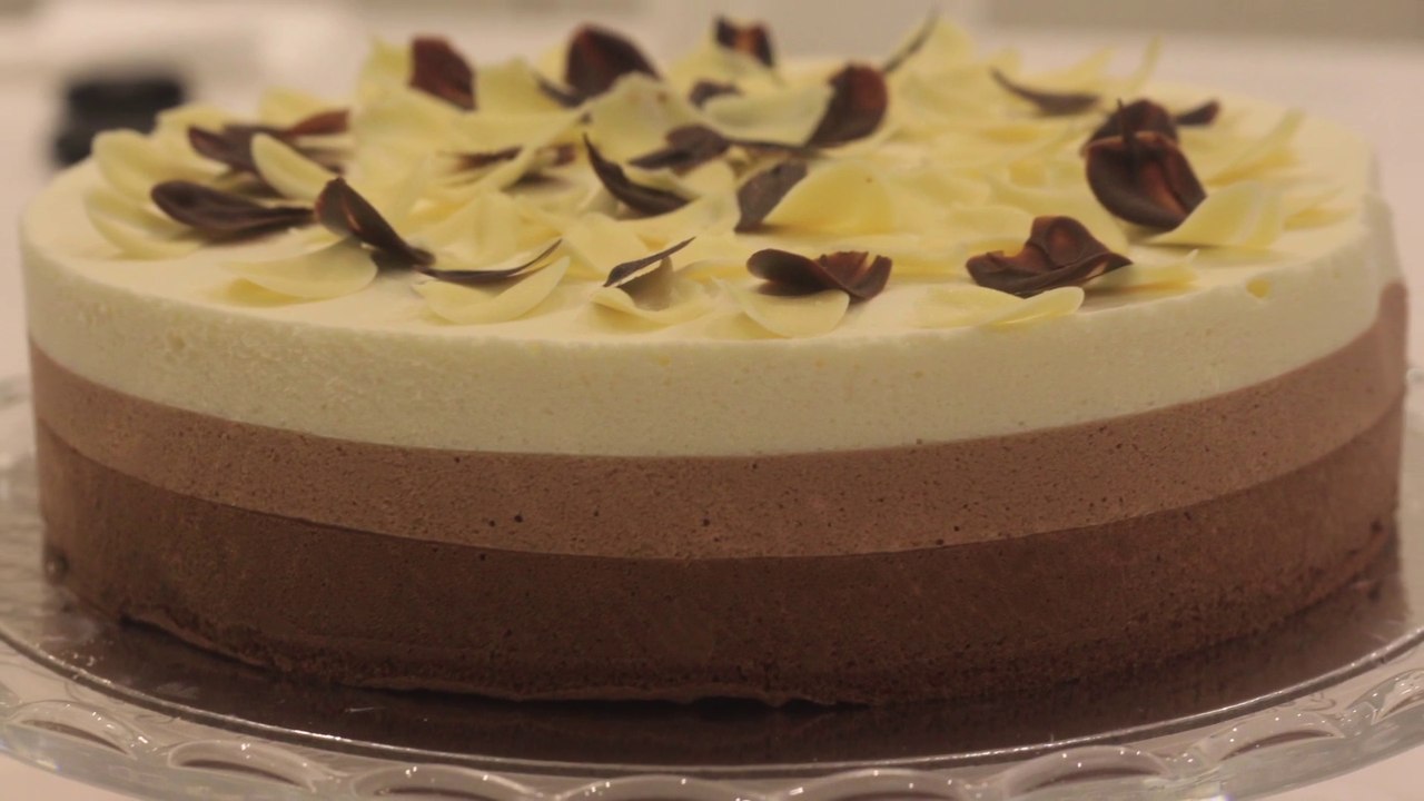 Gâteau aux 3 chocolats
