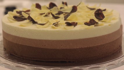 Gâteau aux 3 chocolats
