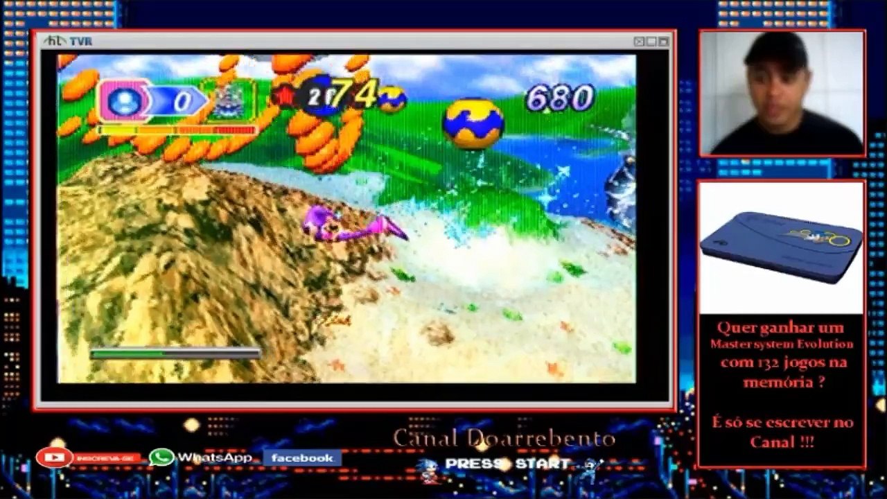 "Nights Into dreams" Sega Saturn