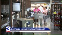 Woman Says Thief on Motorized Shopping Cart Snatched Her Purse in Grocery Store