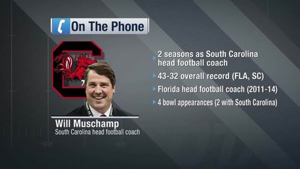 Will Muschamp on Hayden Hurst: 'His work ethic is off the charts'