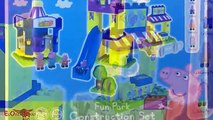 PARQUE DE DIVERSION DE PEPPA PIG JUGUETE DE CONSTRUCCION PLAYBIG BLOXX CON GEORGE MAMA PIG PAPA PIG